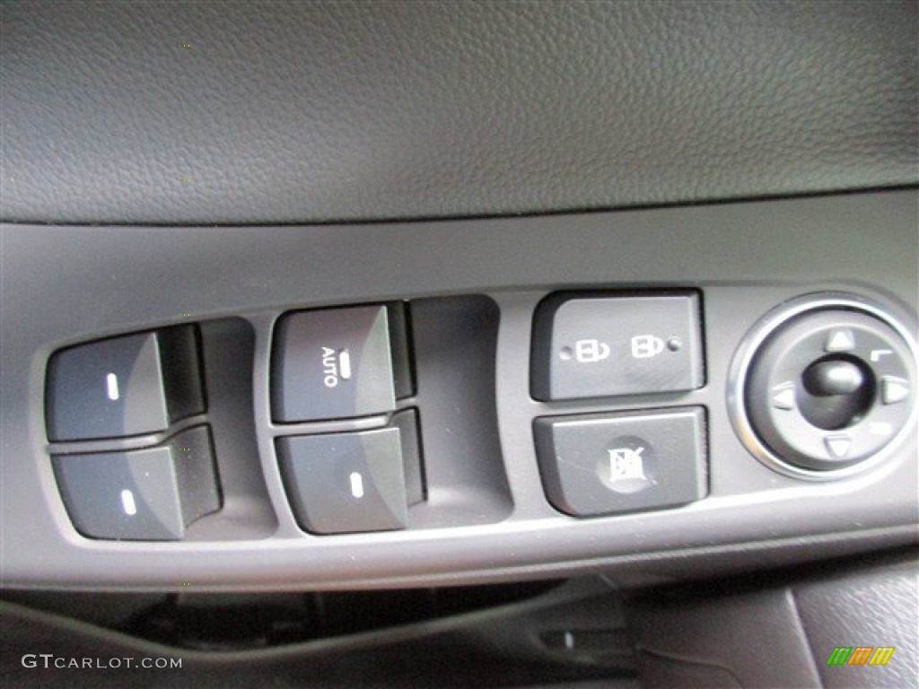 2015 Elantra Limited Sedan - Black Diamond / Black photo #20