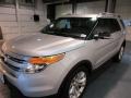 2015 Ingot Silver Ford Explorer XLT  photo #3