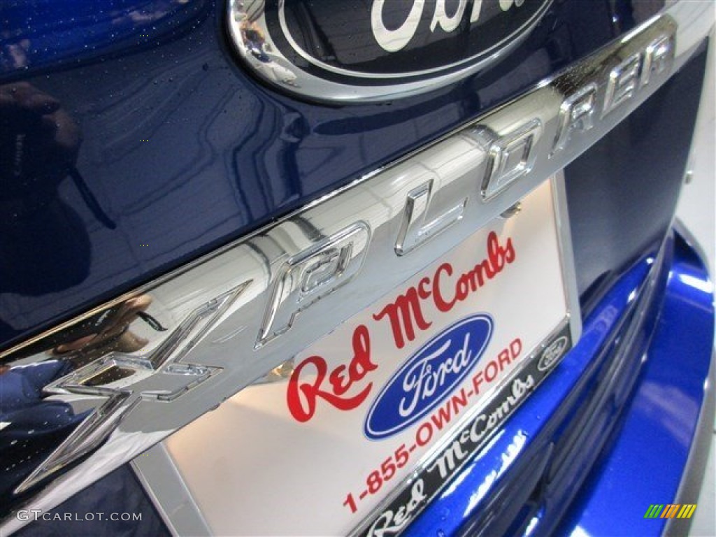 2015 Explorer FWD - Deep Impact Blue / Medium Light Stone photo #6
