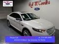 2015 White Platinum Metallic Ford Taurus Limited  photo #1