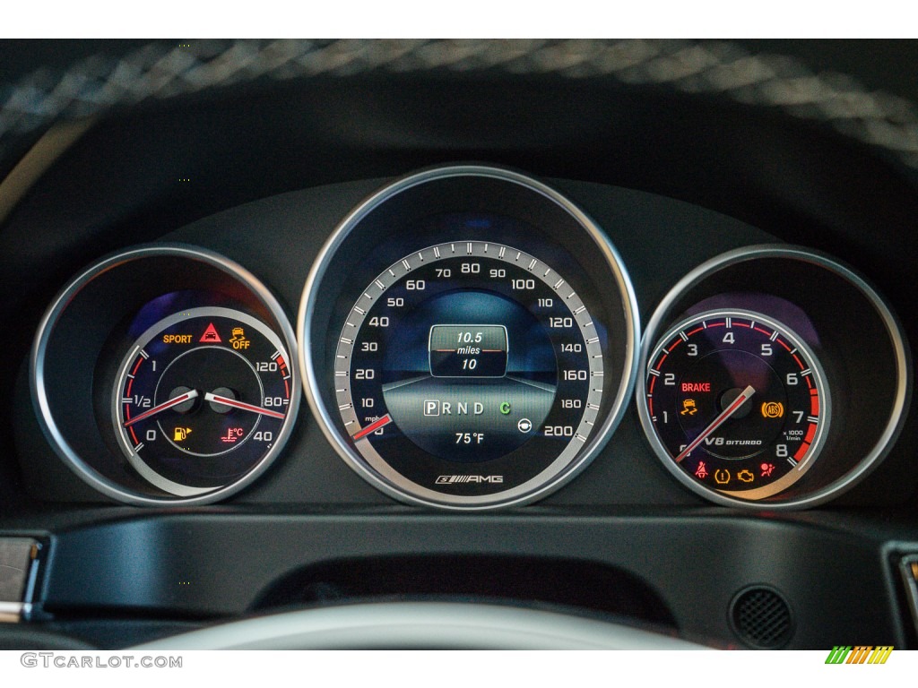 2015 Mercedes-Benz E 63 AMG S 4Matic Sedan Gauges Photo #104340194