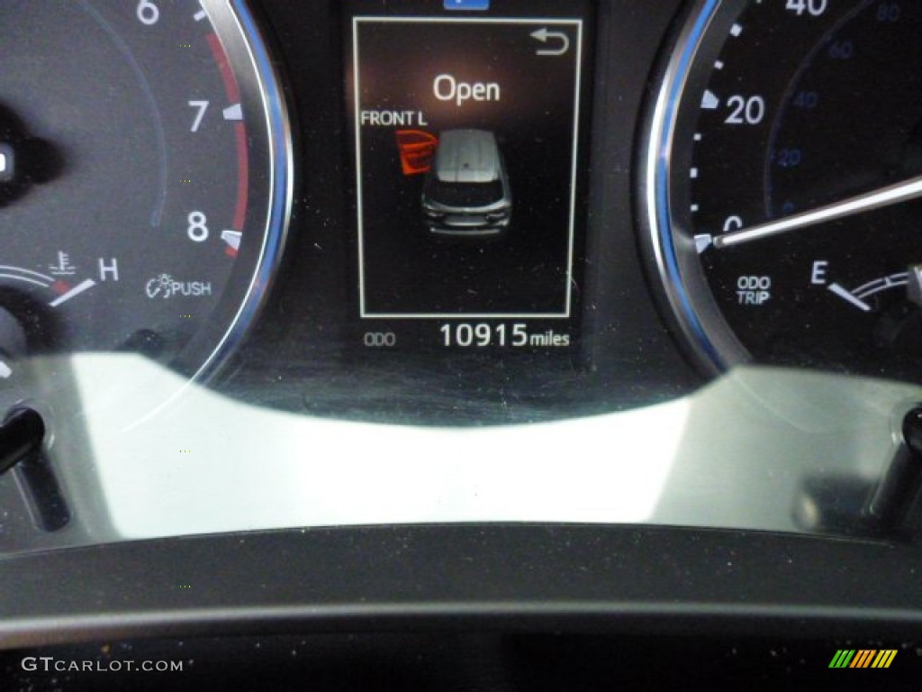 2015 Highlander XLE AWD - Attitude Black Metallic / Black photo #14