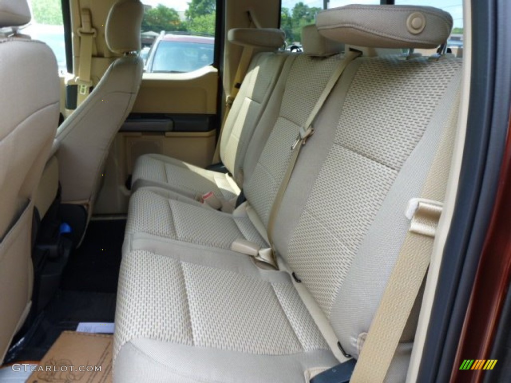 2015 F150 XLT SuperCab 4x4 - Bronze Fire Metallic / Medium Light Camel photo #9