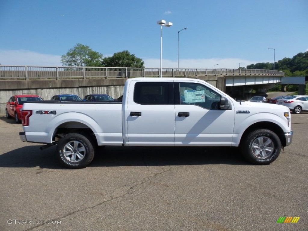 Oxford White 2015 Ford F150 XLT SuperCrew 4x4 Exterior Photo #104342222