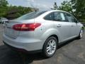 2015 Ingot Silver Metallic Ford Focus SE Sedan  photo #2