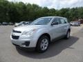 2015 Silver Ice Metallic Chevrolet Equinox LS  photo #1