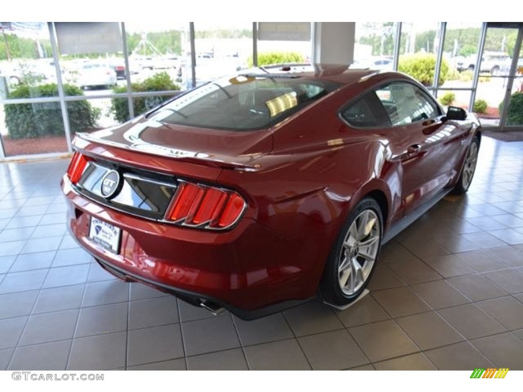 2015 Mustang GT Coupe - Ruby Red Metallic / Ebony photo #5
