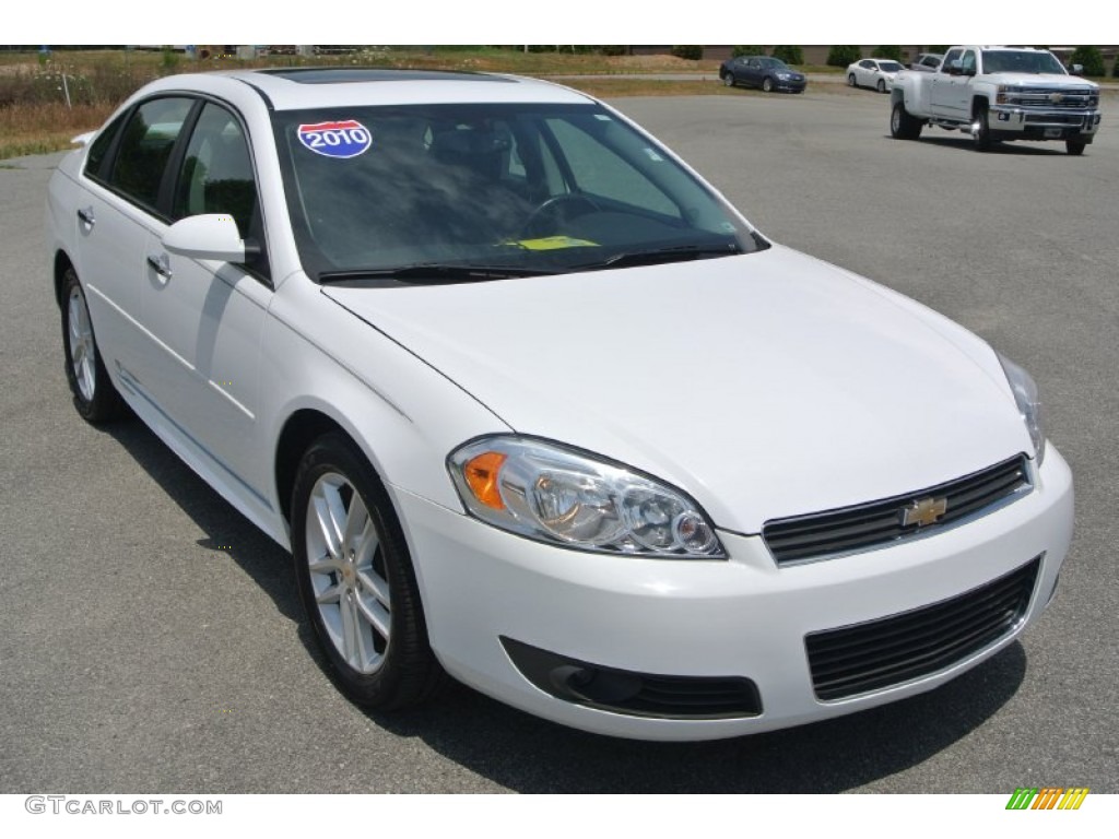 2010 Impala LTZ - Summit White / Ebony photo #1