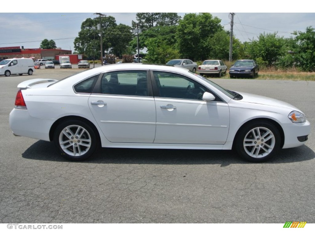 2010 Impala LTZ - Summit White / Ebony photo #6