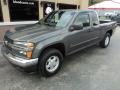 2008 Dark Gray Metallic Chevrolet Colorado LT Extended Cab  photo #1