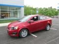 Crystal Red Tintcoat 2015 Chevrolet Sonic LT Sedan