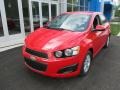 2015 Red Hot Chevrolet Sonic LT Sedan  photo #10