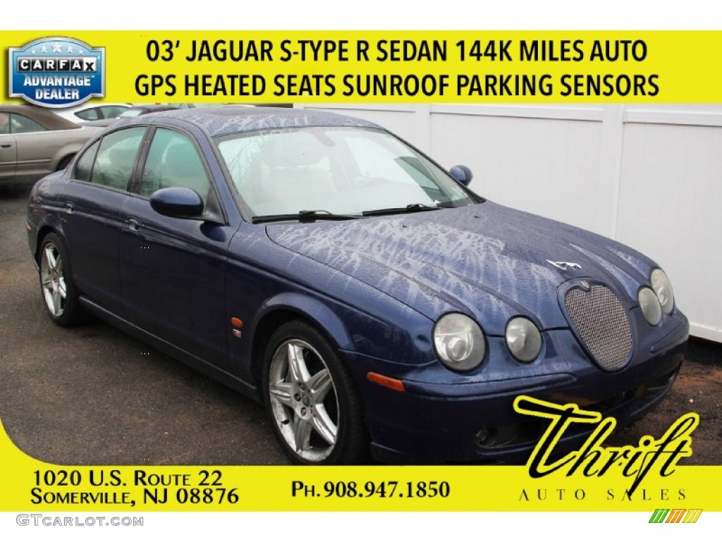 Pacific Blue Metallic Jaguar S-Type