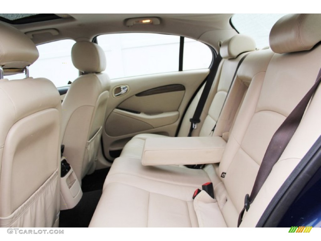 2003 Jaguar S-Type R Rear Seat Photos
