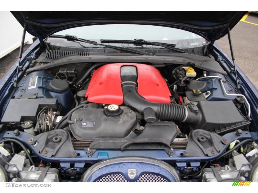 2003 Jaguar S-Type R 4.2L Supercharged DOHC 32V V8 Engine Photo #104349380