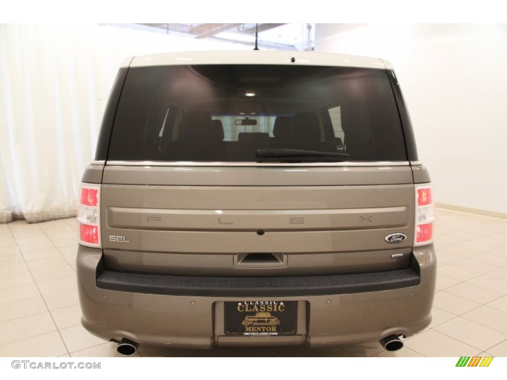 2013 Flex SEL AWD - Mineral Gray Metallic / Charcoal Black photo #14