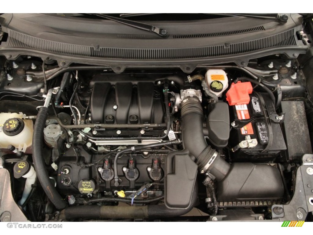 2013 Flex SEL AWD - Mineral Gray Metallic / Charcoal Black photo #15