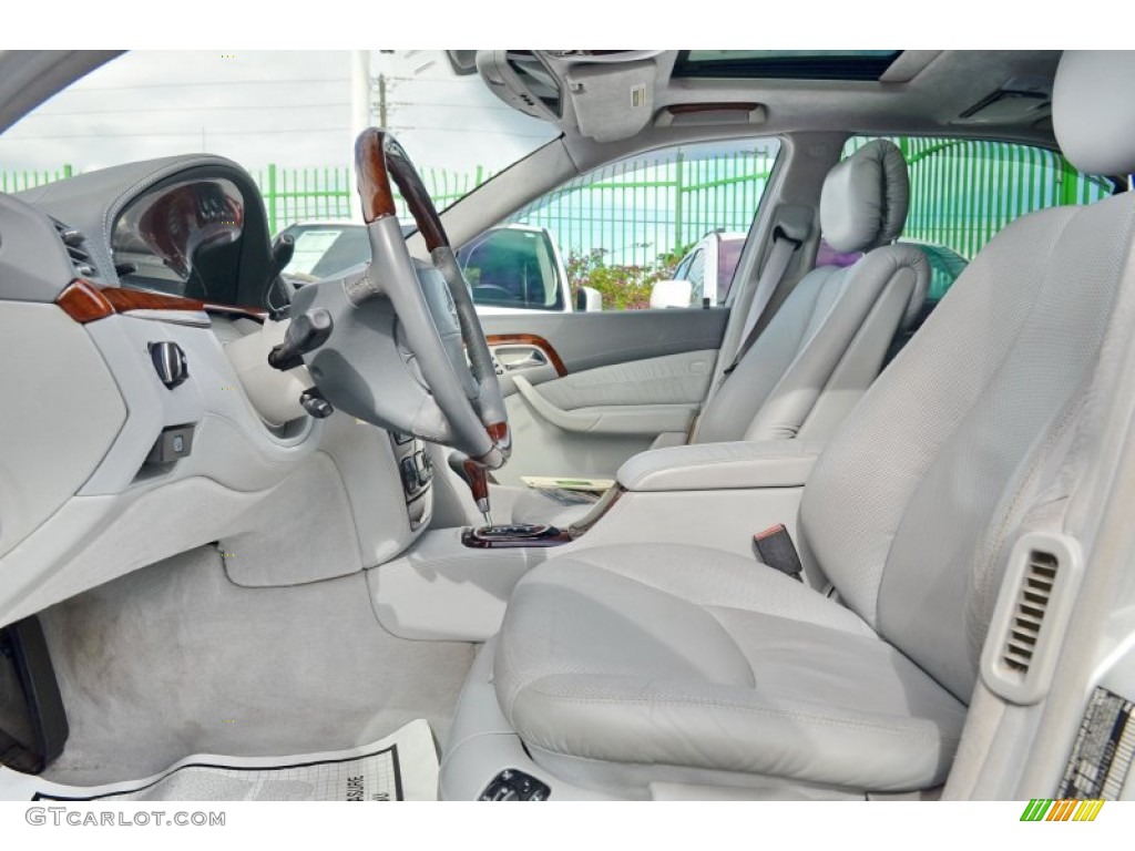 Oyster Interior 2002 Mercedes-Benz S 600 Sedan Photo #104350556