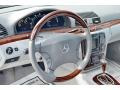 2002 Mercedes-Benz S Oyster Interior Steering Wheel Photo