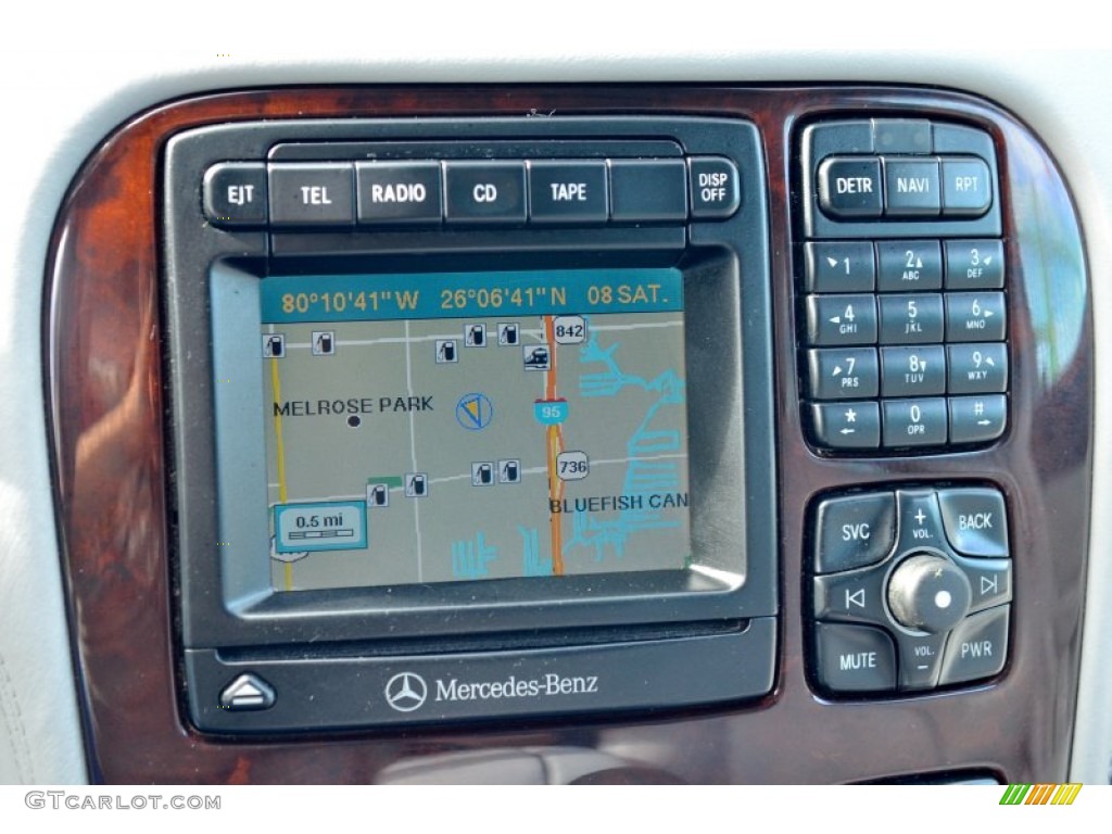 2002 Mercedes-Benz S 600 Sedan Navigation Photo #104350637