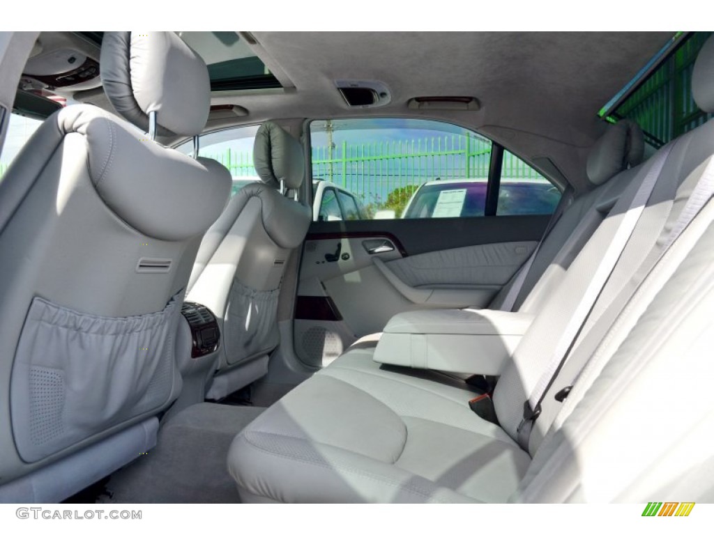 Oyster Interior 2002 Mercedes-Benz S 600 Sedan Photo #104350682