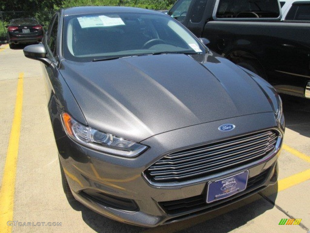 2016 Fusion S - Magnetic Metallic / Medium Earth Gray photo #7