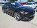 2015 Black Ford Mustang EcoBoost Premium Convertible  photo #1