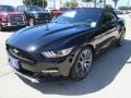 2015 Black Ford Mustang EcoBoost Premium Convertible  photo #8