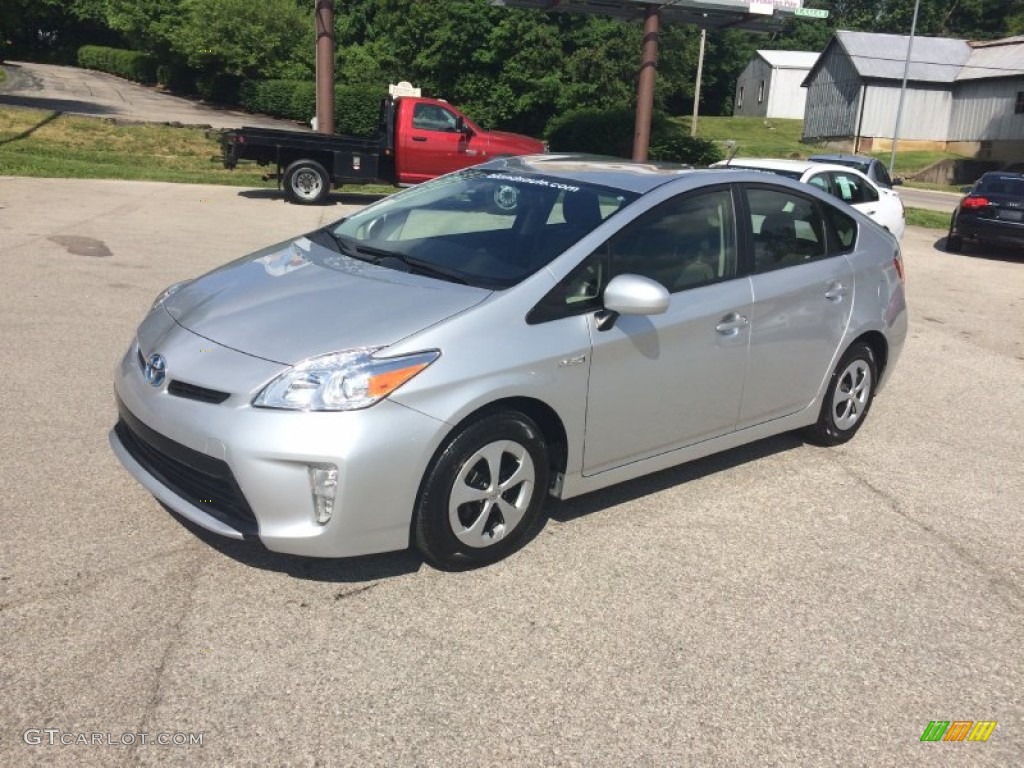 2013 Prius Two Hybrid - Classic Silver Metallic / Dark Gray photo #1
