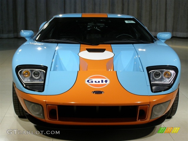Blue/Orange 2006 Ford GT Heritage Exterior Photo #104357
