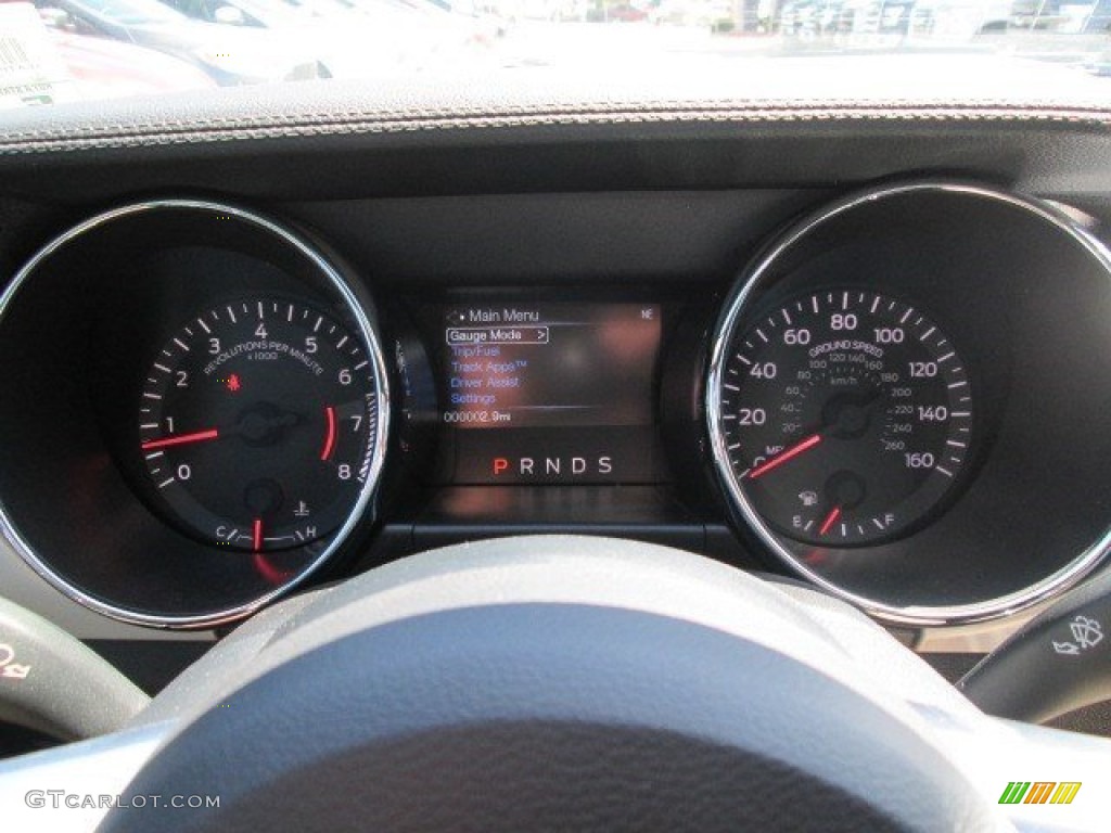 2015 Mustang EcoBoost Premium Convertible - Black / Ebony photo #27