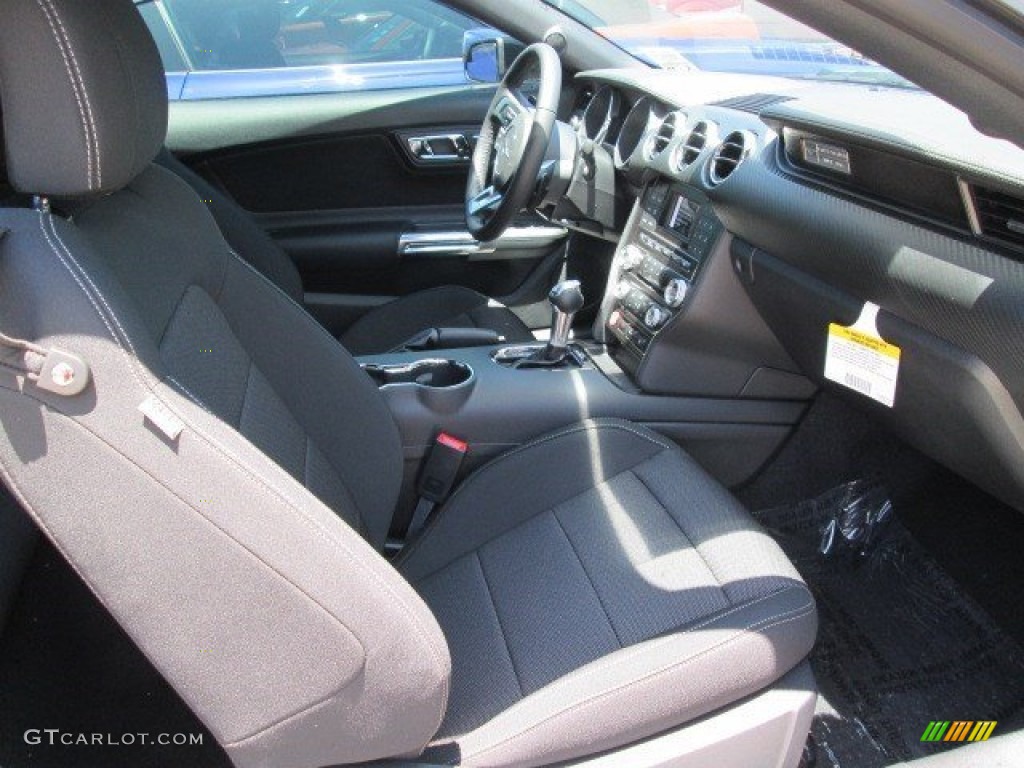 2015 Mustang V6 Coupe - Black / Ebony photo #15