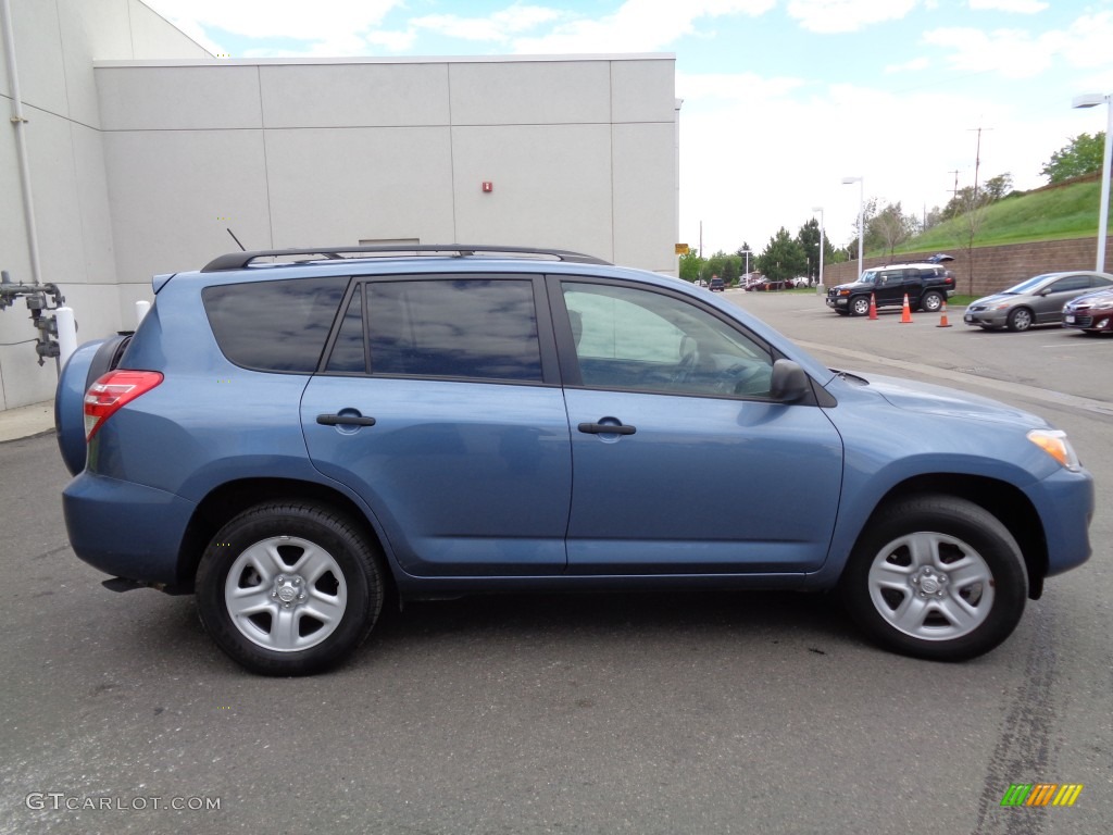 2012 RAV4 I4 4WD - Pacific Blue Metallic / Sand Beige photo #8