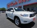 2008 Blizzard White Pearl Toyota Highlander Limited  photo #1