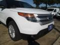 2015 Oxford White Ford Explorer XLT  photo #2