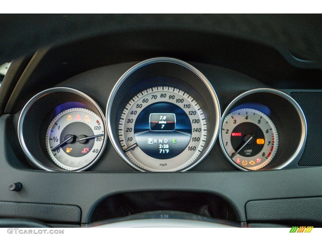 2015 Mercedes-Benz C 350 4Matic Coupe Gauges Photo #104360697