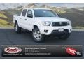 2015 Super White Toyota Tacoma V6 Double Cab 4x4  photo #1