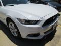 2015 Oxford White Ford Mustang EcoBoost Coupe  photo #2