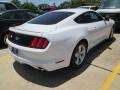 2015 Oxford White Ford Mustang EcoBoost Coupe  photo #12