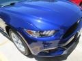2015 Deep Impact Blue Metallic Ford Mustang EcoBoost Coupe  photo #2
