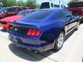 2015 Deep Impact Blue Metallic Ford Mustang EcoBoost Coupe  photo #6