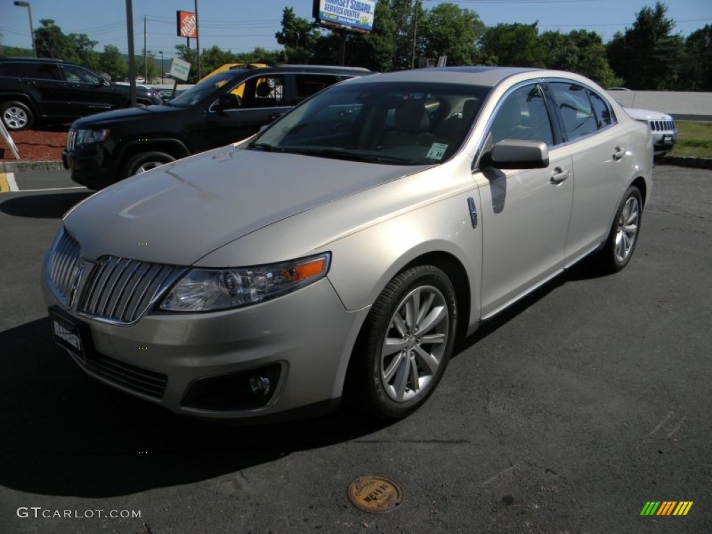 2009 MKS AWD Sedan - Smokestone Metallic / Cashmere photo #1