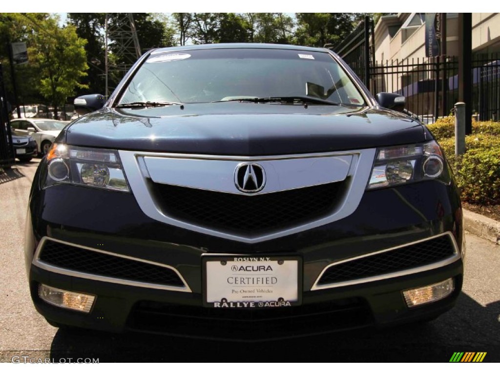 2012 MDX SH-AWD Technology - Bali Blue Pearl / Taupe photo #2