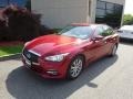 2014 Venetian Ruby Infiniti Q 50 3.7 AWD Premium  photo #3