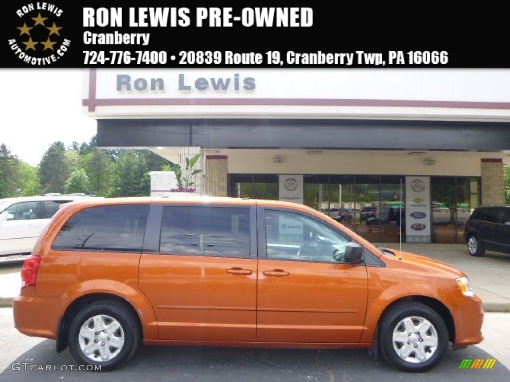 Mango Tango Pearl Dodge Grand Caravan