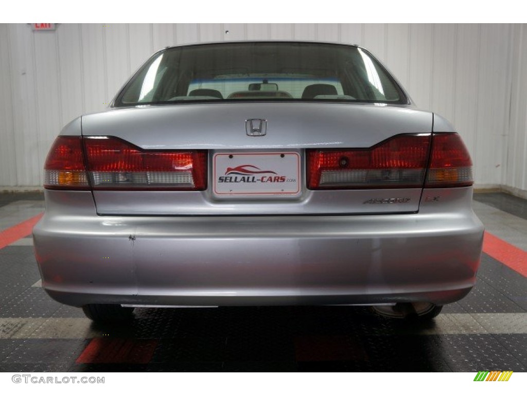 2001 Accord LX Sedan - Satin Silver Metallic / Quartz Gray photo #9