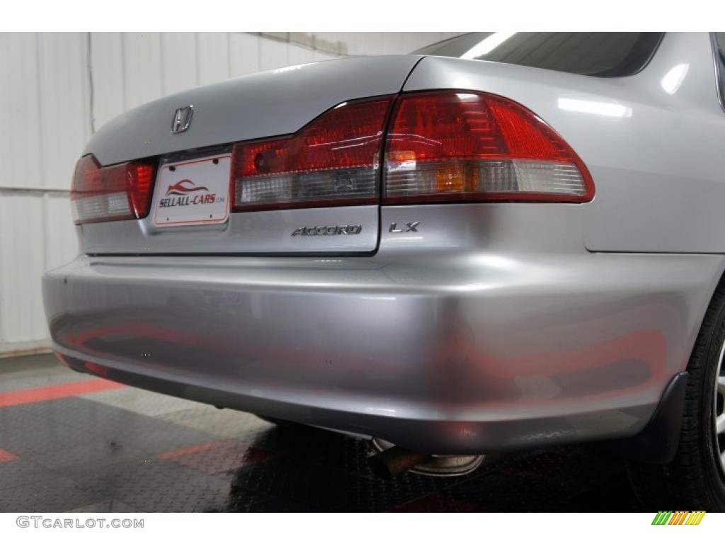 2001 Accord LX Sedan - Satin Silver Metallic / Quartz Gray photo #57