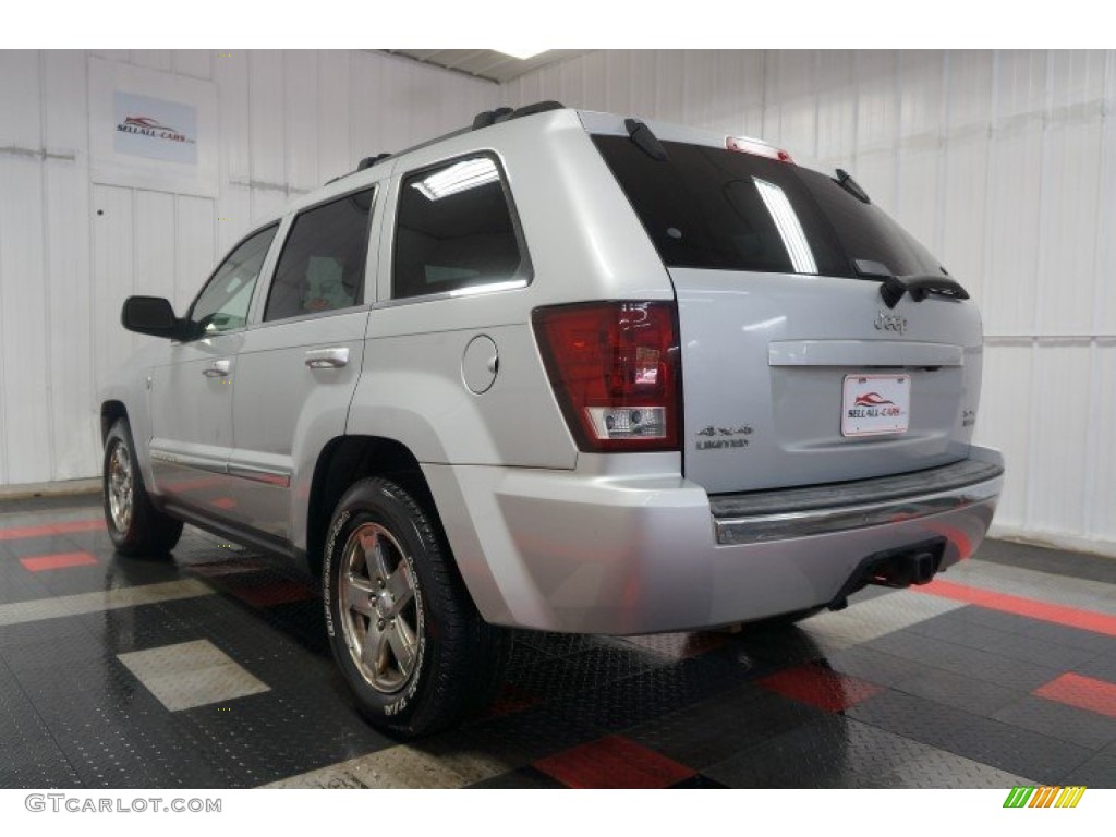 2006 Grand Cherokee Limited 4x4 - Bright Silver Metallic / Medium Slate Gray photo #10