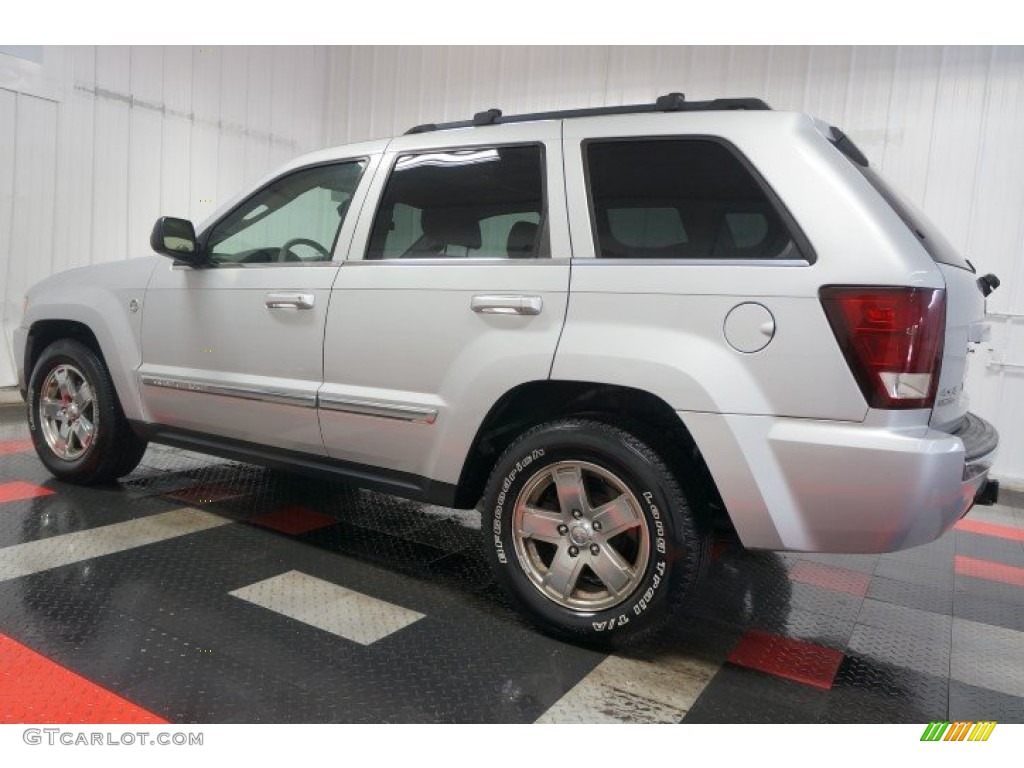 2006 Grand Cherokee Limited 4x4 - Bright Silver Metallic / Medium Slate Gray photo #11