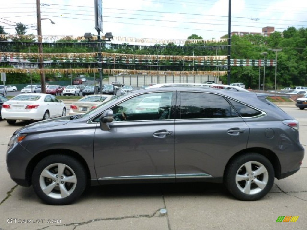 2012 RX 350 AWD - Nebula Gray Pearl / Black photo #1